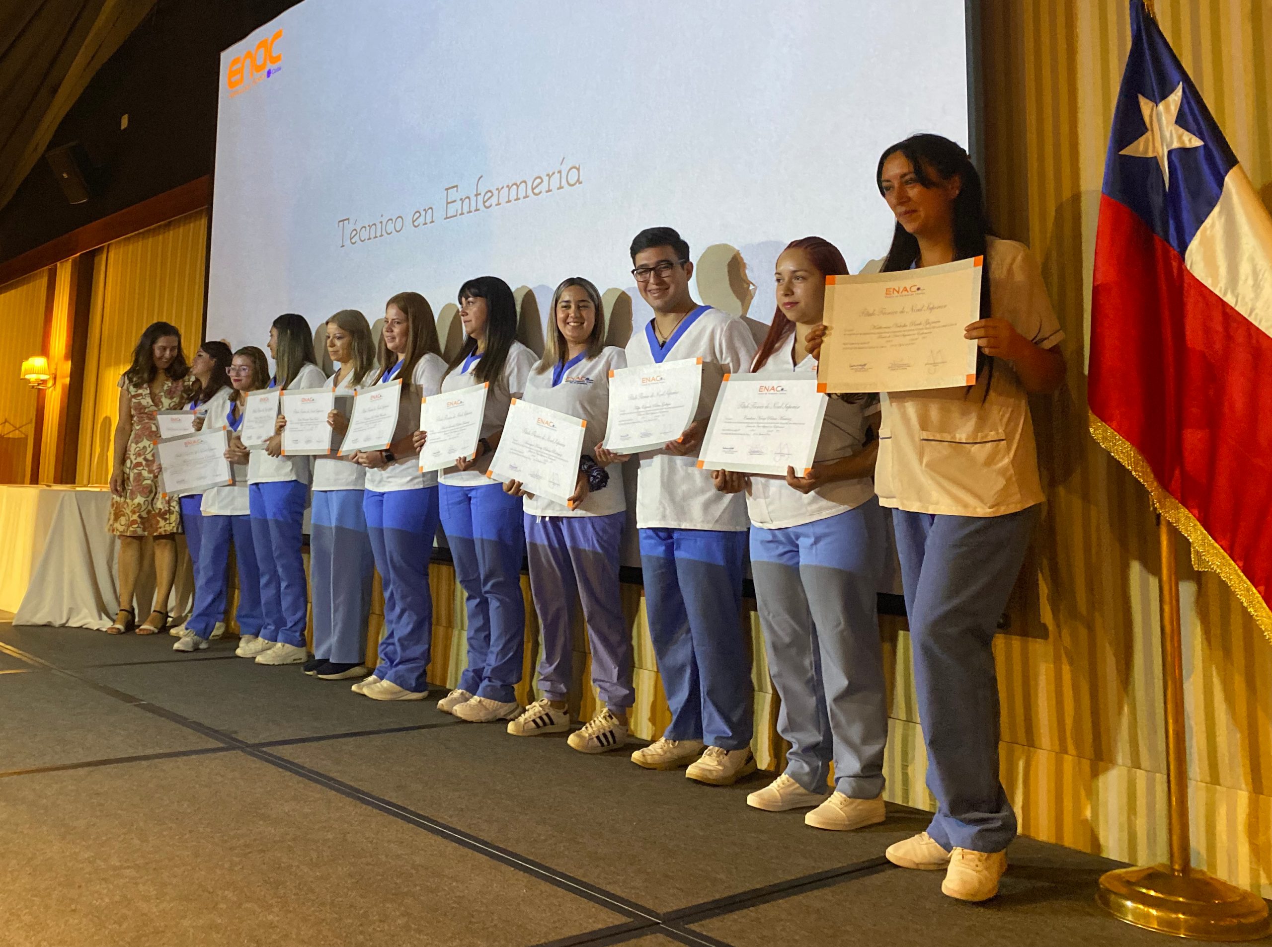 Con más de 1.700 estudiantes: ENAC celebró ceremonias de titulaciones 2022